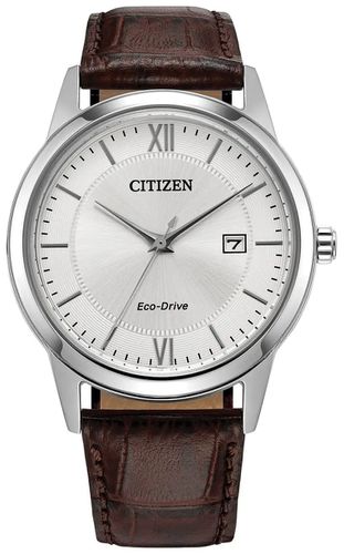 Men's | Eco-Drive | Dial | Leather Watch - Citizen - Modalova