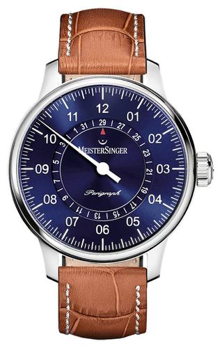 Men's Classic Plus Perigraph Leather Watch - MeisterSinger - Modalova