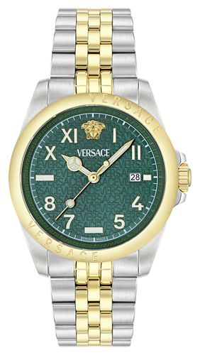 Men's ANTEO (41mm) Dial / Two-Tone Watch - Versace - Modalova