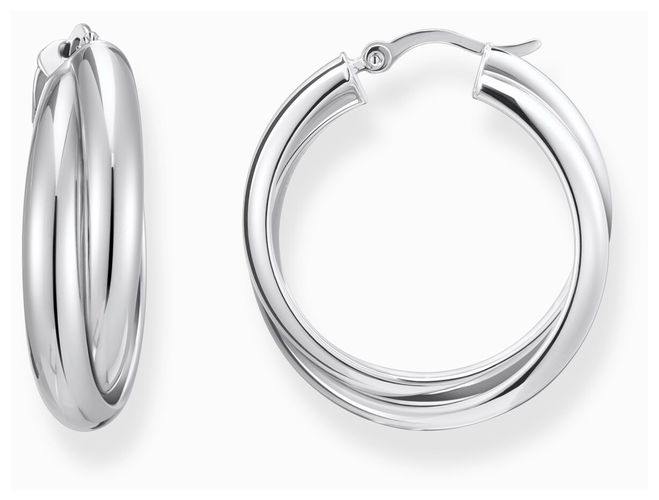 Intertwined Design Hoop Earrings Jewellery - Thomas Sabo - Modalova