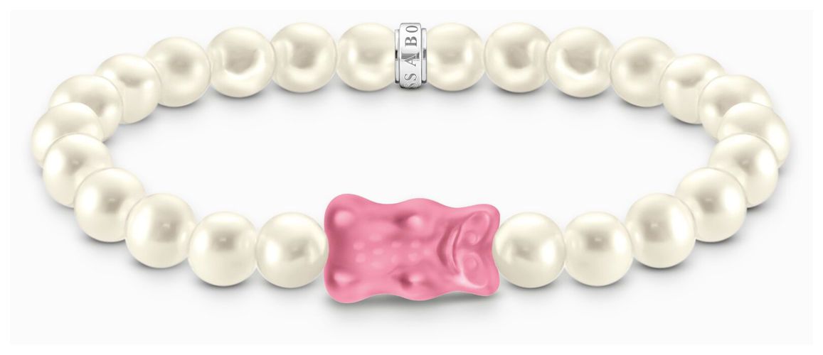 X HARIBO Pink Goldbear Freshwater Pearls Jewellery - Thomas Sabo - Modalova