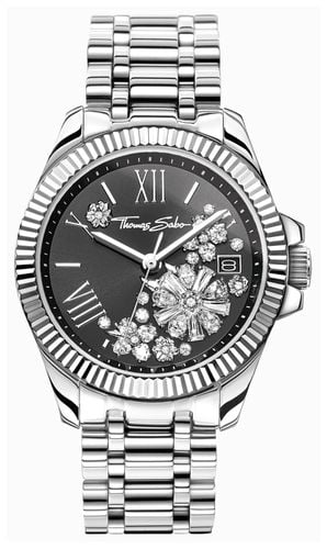 Women's Divine Flower (33mm) Crystal-Set Watch - Thomas Sabo - Modalova