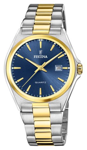 Men's | Dial | Two Tone Bracelet F20554/4 Watch - Festina - Modalova