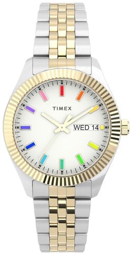 Womens Legacy Rainbow Dial Two-Tone Stainless Watch - Timex - Modalova