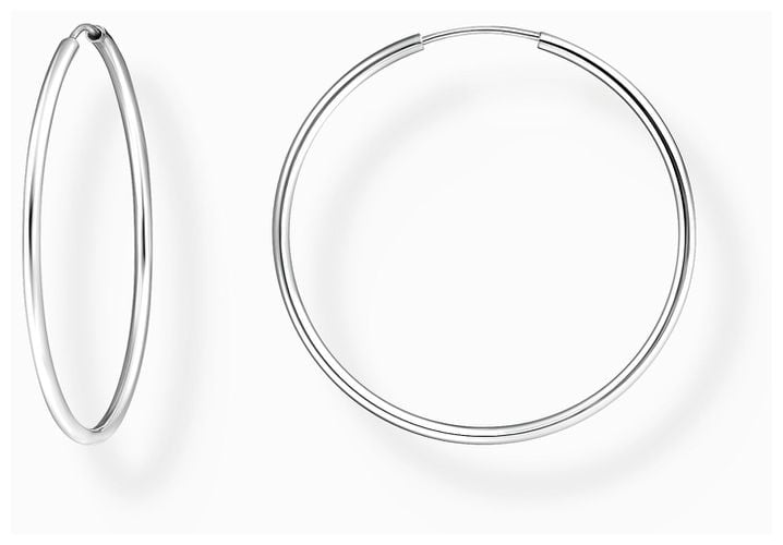 Medium Hoop Earrings 40mm CR728- Jewellery - Thomas Sabo - Modalova