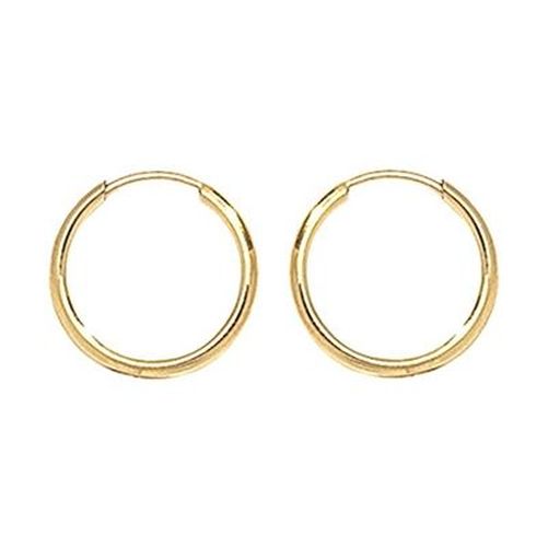 K Yellow Gold 10 mm Sleepers ES110 Jewellery - James Moore TH - Modalova