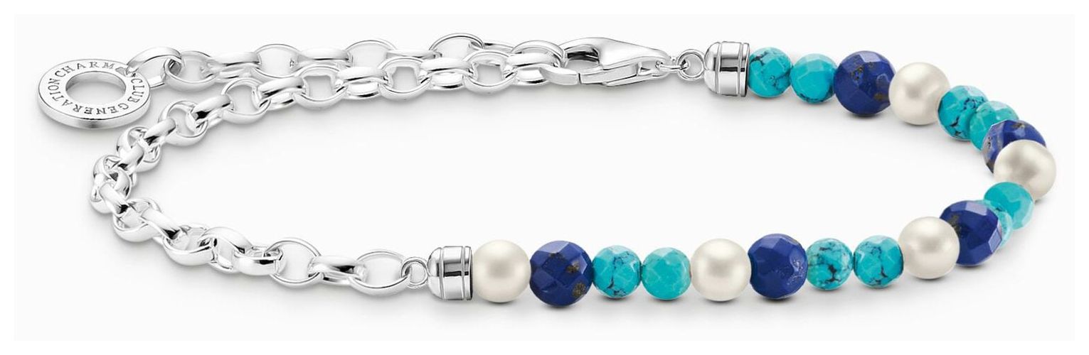 Beaded Bracelet | | Blue and Jewellery - Thomas Sabo - Modalova