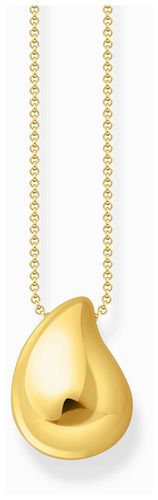 Organic Drop Shape Pendant Gold-Plated Sterling Jewellery - Thomas Sabo - Modalova