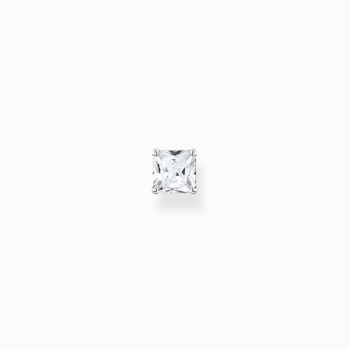 Sterling Silver Ear Stud with Crystal - Jewellery - Thomas Sabo - Modalova