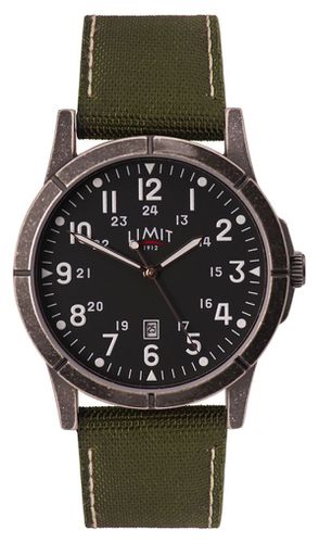 Men's Canvas Strap | Dial | Alloy Case Watch - Limit - Modalova