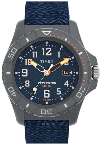 Expedition North Freedive Ocean Solar Gray Tide Case Watch - Timex - Modalova