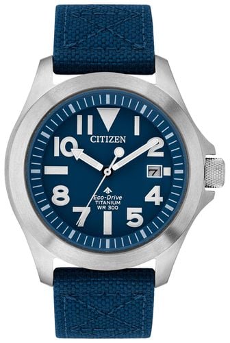 Men's Super Tough Titanium Eco-Drive WR300 BN0118- Watch - Citizen - Modalova