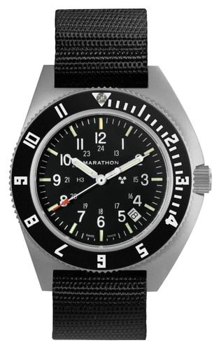 SSNAV-D Steel Navigator Date Quartz (41mm) Watch - Marathon - Modalova