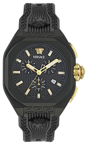 Men's V-LEGEND CHRONO (44mm) Chronograph Dial Watch - Versace - Modalova