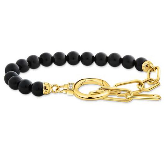 Onyx Bead And Zirconia Yellow Jewellery - Thomas Sabo - Modalova