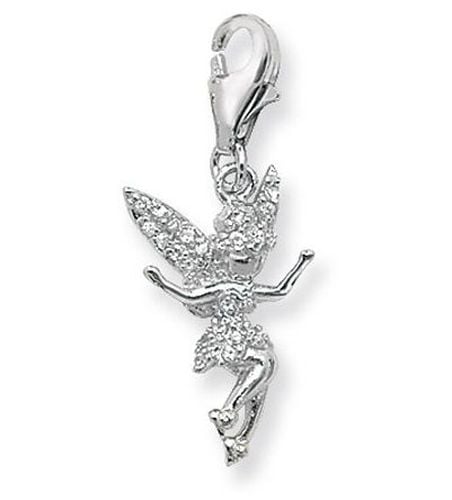 Silver Cubic Zirconia Fairy/Tinkerbell Jewellery - James Moore TH - Modalova