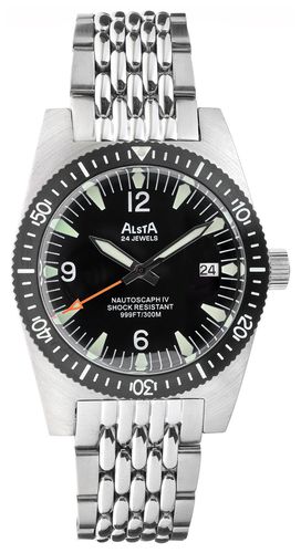 Nautoscaph IV Automatic (300m) Dial / Stainless Watch - Alsta - Modalova