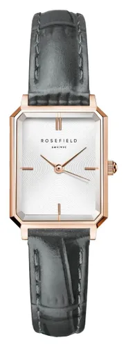 Octagon XS (19.5mm) Dial / Leather Watch - Rosefield - Modalova