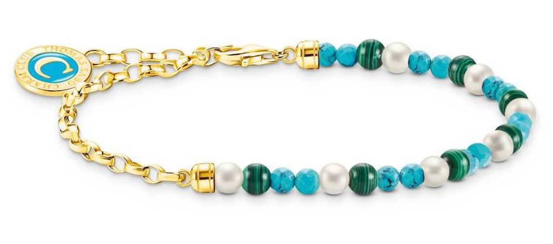 Green Blue and White Beaded Charm Jewellery - Thomas Sabo - Modalova