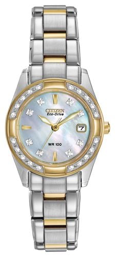 Women's Regent 28 Diamond Stainless Steel & IP Watch - Citizen - Modalova