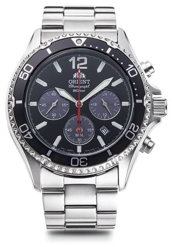 Mako Solar Chronograph (43mm) Dial / Stainless Watch - Orient - Modalova