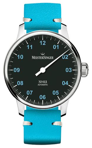 Special No03 (43mm) Dial / Leather Watch - MeisterSinger - Modalova