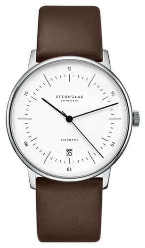 Naos Automatic (38mm) Dial / Leather Watch - STERNGLAS - Modalova