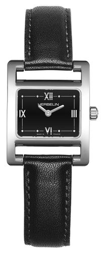 V Avenue (19 x 23.4mm) Dial / Leather Watch - Herbelin - Modalova