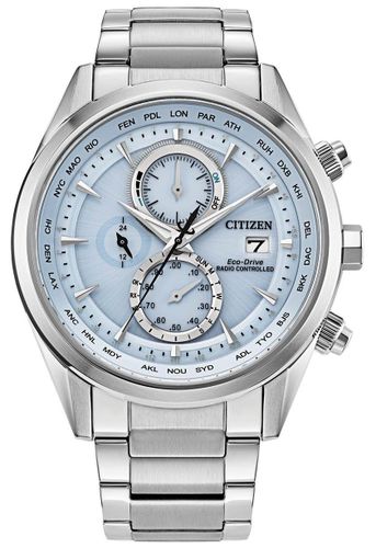 Eco-Drive Radio Controlled World Chronograph A.T ( Watch - Citizen - Modalova