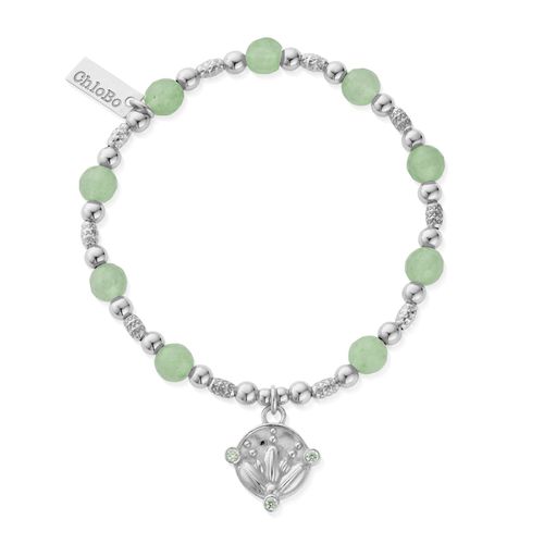 In Bloom SPARKLING BLOOM Aventurine Bracelet - 925 Jewellery - ChloBo - Modalova