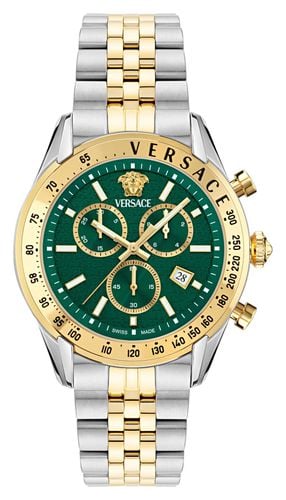 CHRONO MASTER (44mm) Chronograph Dial / Two- Watch - Versace - Modalova