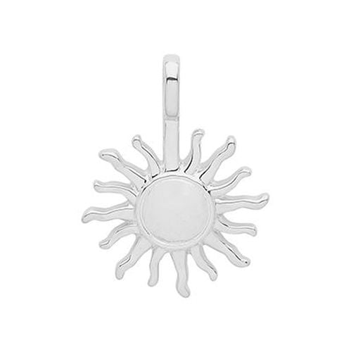 Silver Rhodium Plated Sun Pendant G61067 Jewellery - James Moore TH - Modalova