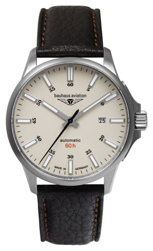 Aviation Titanium Automatic 60h (42mm) Watch - Bauhaus - Modalova