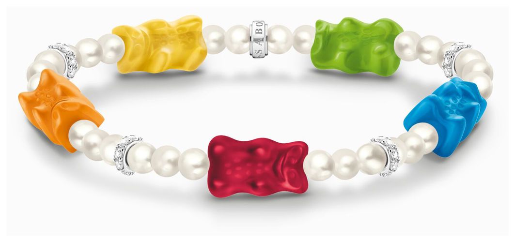 X HARIBO Multicoloured Goldbears Beaded Pearl Jewellery - Thomas Sabo - Modalova