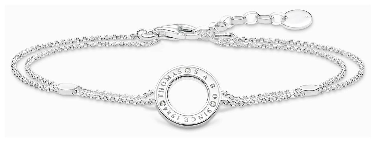 Bracelet | Double Chain | Circle Jewellery - Thomas Sabo - Modalova