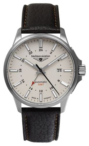 Aviation Titanium Automatic GMT (42mm) Watch - Bauhaus - Modalova