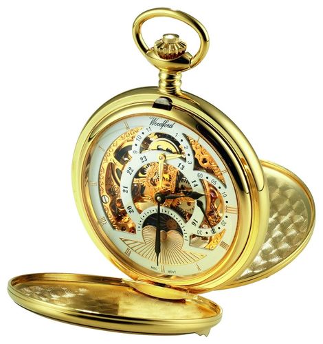 Full Hunter Pocket Mechanical 1051 Watch - Woodford - Modalova