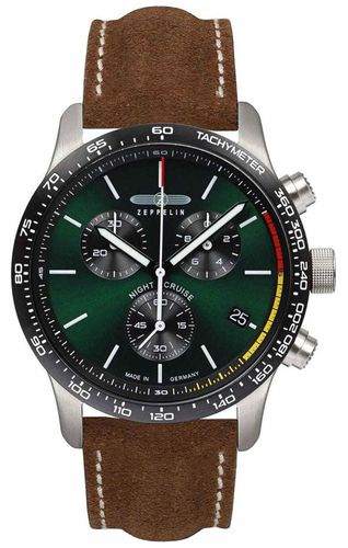 Men's Night Cruise (43mm) Chronograph Dial / Watch - Zeppelin - Modalova