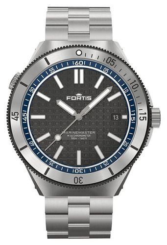 Marinemaster M-44 Chronometer Ocean Blue (44mm) Watch - FORTIS - Modalova