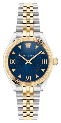 HELLENYIUM (35mm) Dial / Two-Tone Stainless Watch - Versace - Modalova