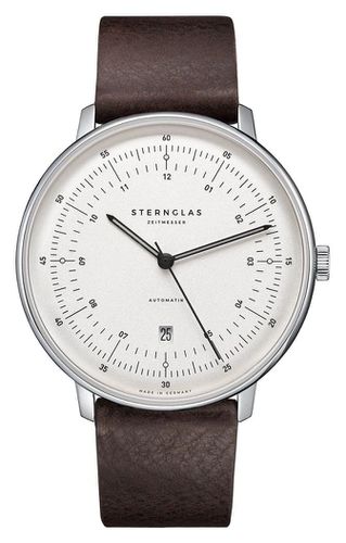 Hamburg Automatic (42mm) Dial / Mocha Watch - STERNGLAS - Modalova