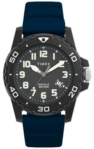 Diver Style (42mm) Dial / Silicone Strap Watch - Timex - Modalova