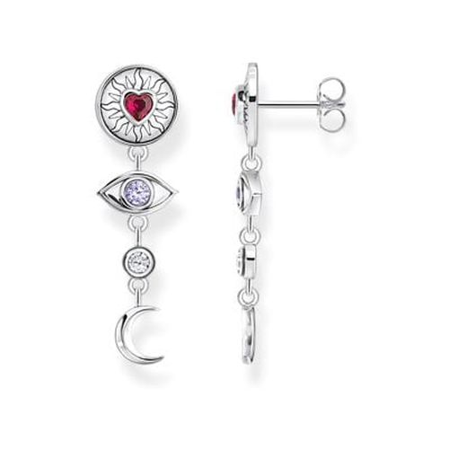 Ladies Different 3D Symbols Colourful Stones Jewellery - Thomas Sabo - Modalova