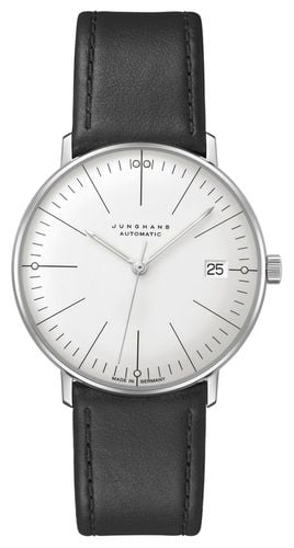 Max Bill | Kleine | Automatic | Leather Strap Watch - Junghans - Modalova