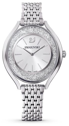 Crystalline Aura | Stainless Steel Metal Bracelet Watch - Swarovski - Modalova