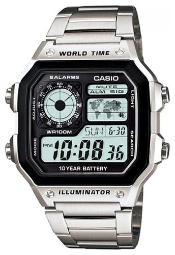 Digital Multifunction World Timer Quartz AE-1200WHD- Watch - Casio - Modalova