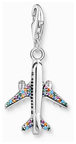 Aeroplane Charm | | Crystal Set Jewellery - Thomas Sabo - Modalova