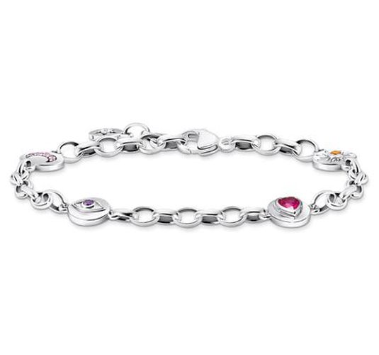 Ladies Round Elements And Various Stones Silver Jewellery - Thomas Sabo - Modalova