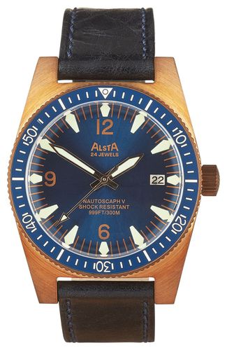 Nautoscaph V Bronze Anacapri Automatic (300m) Watch - Alsta - Modalova