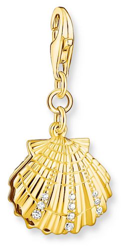 Charm Club | Shell | 18K Yellow Gold Plated Jewellery - Thomas Sabo - Modalova